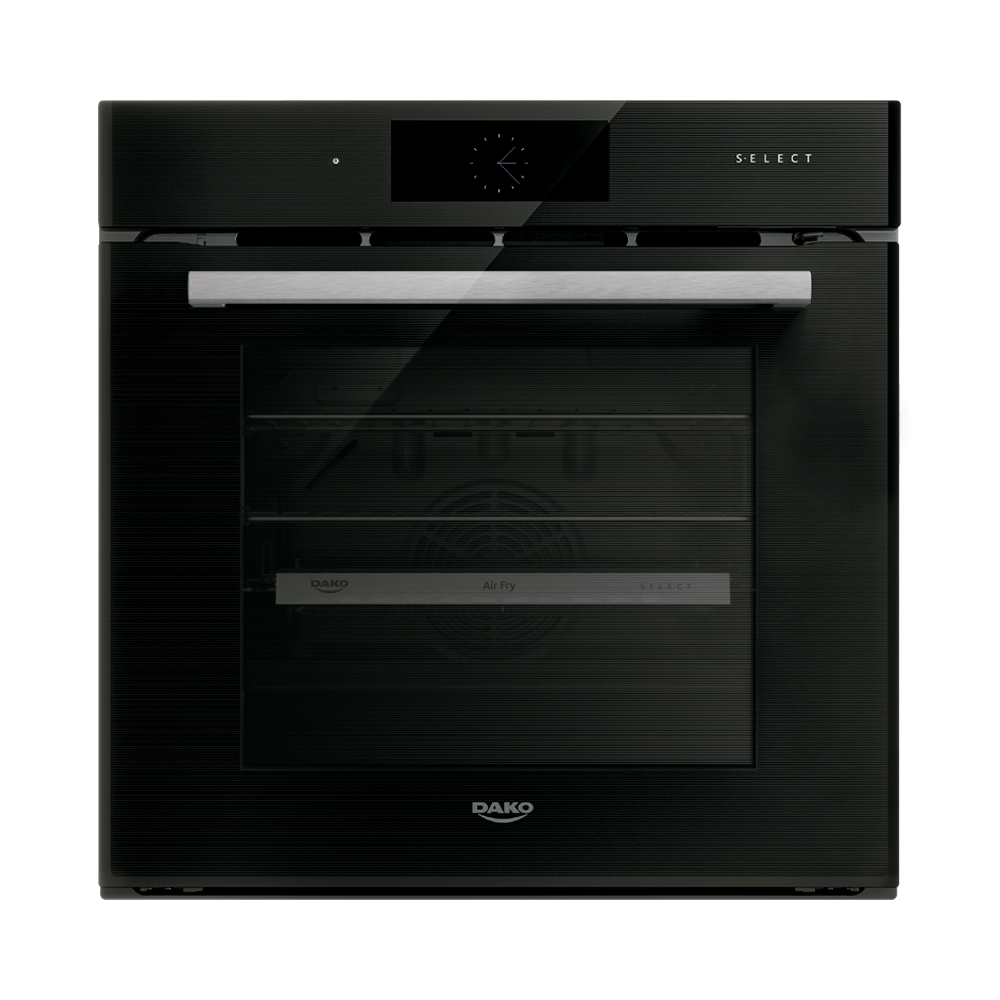 Forno de Embutir Elétrico Preto 80L com Conectividade e Comando de Voz Dako Select 220V